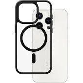 PanzerGlass CARE by Urban Combat - Baksidedeksel for mobiltelefon - MagSafe-samsvar - termoplast-polyuretan (TPU), polykarbonat (PC) - gjennomsiktig, svart - for Apple iPhone 15 Pro