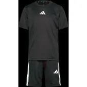 Adidas Train Essentials 3 Stripes Tee Kortskjorte Sett