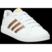 Adidas Sko - Grand Court 2.0 K - Hvit/Gull - - 29 - Sko