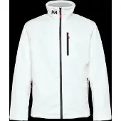 Helly Hansen for man. 34445 Crew 2.0 white nautical jacket (XXL), Polyester, Outdoor
