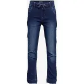 Minymo Bukser - Stretch Loose Passform - Mørkeblå Denim - - 9 år (134) - Jeans