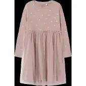 Name It Mini Kjole - Noos - NmfNajda - Deauville Mauve - - 2 år (92) - Kjole