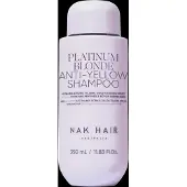 NAK Platinum Blonde Anti-Yellow Shampoo 350 ml