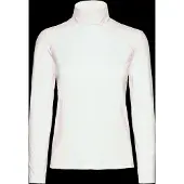 Puma Lucy Long Sleeve Mockneck Golf Top Women, Clothing, Warm White, XS