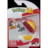 Jazwares Figur - Clip 'N' Go - Blitzle m. Fast Ball - - OneSize - Lekefigur