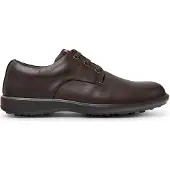 Camper for man. 18637-036 Atom Work brown leather shoes (40), Flat, Laces, Casual, Classic
