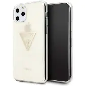 GUESS GUHCN58SGTLGO iPhone 11 Pro gull/gull hard koffert Glitter Triangle