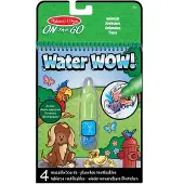 Melissa & Doug MELISSA &amp DOUG WATER WOW! akvarellsett Animals