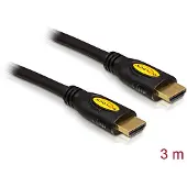 DeLOCK HDMI-kabel HDMI-A hann til HDMI-A hann 4K 3 m