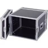 Generique 30109788 19 rack 8 U i tre inkl. håndtak