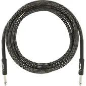 Fender Profesjonell 10 Fot Lang Rett Instrumentkabel Grå Tweed