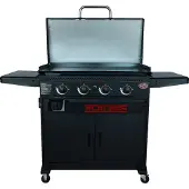 Char-Griller flat jerngrill, premium kvalitet, 4 brennere