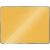 Leitz Cosy magnetisk glasstavle 800x600 mm Varmgul