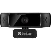 Sandberg - Nettkamera - farge - 2 MP - 1920 x 1080 - 1080p - lyd - USB 2.0