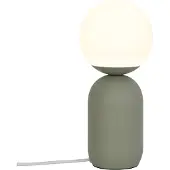 Nordlux Bordlampe Notti av metall og glass, grønn