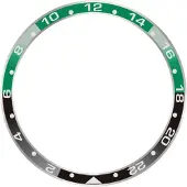 INF Stilig ramme for Xiaomi Watch S3/S4 Green+Black