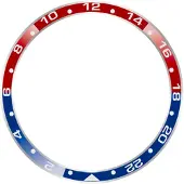 INF Stilig ramme for Xiaomi Watch S3/S4 Red+Blue