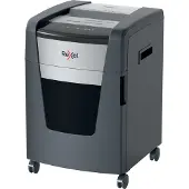 Rexel Momentum Extra XP418+ makuleringsmaskin med tverrsnitt 4x35 mm, ublokkerbar P4 Svart
