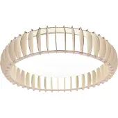 TRIO LED-taklampe Monte, CCT, Ø 60 cm, lyst tre