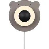 Nordlux Vegglampe Bruna Bear med kabel og støpsel
