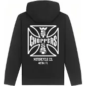 West Coast Choppers Atx Cross Genser Med Hel Glidelås