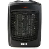 Domo DO7329H Keramisk varmevifte svart (DO7329H)