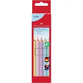 Faber-Castell Col. pencil Jumbo Grip Pastel box 5x