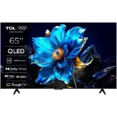 TCL 65P7K - 65 Diagonalklasse (64.5 synlig) - P7K Series LED-bakgrunnsbelyst LCD TV - QLED - Smart TV - Google TV - 4K UHD (2160p) 3840 x 2160 - HDR - Quantum Dot, Direct LED - børstet metall