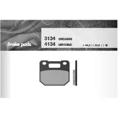 Brenta Moto 4134 Sintrede Bremseklosser