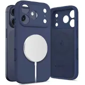 Tech-Protect silikon MagSafe-deksel for iPhone 17 Pro - navy blue