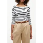Tommy Hilfiger Ww0ww49928 3/4-ermet T-skjorte
