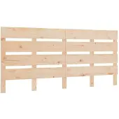 vidaXL Sengegavl 180x3x80 cm heltre furu