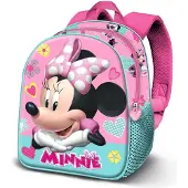 KARACTERMANIA Minnie 3d Elite Charm 7.5l 30x25x10 Cm Ryggsekk