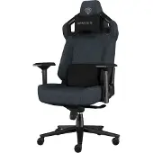 Genesis Nitro 800 - Spillestol - ergonomisk - rektangulær - armlener - T-formet - tipping - stoff - svart, grå
