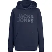 JACK&JONES JUNIOR Hettegenser - JjeCorp Noos - Navy Blazer/Jr/Large P - - 16 år (176) - Hettegenser
