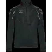 Hummel Treningsskjorte - Vinter - HmlBTC - Halv glidelås - Svart - - 10 år (140) - Genser