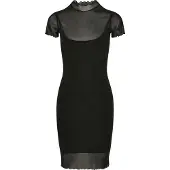 Urban Classics Mesh Double Layer Kort Ermet Kjole