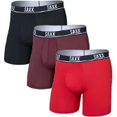 Saxx Essential Performance Mesh Boxer Brief Fly 3pk Boxers 3 Enheter