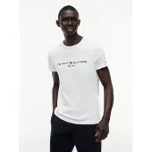 Tommy Hilfiger Logo T-kjorte Hvit tørrele
