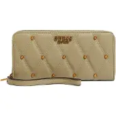 GUESS Triana lommebok SLG Large Zip SWQS8553460, grønn