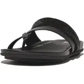 FitFlop Gracie Crystal Leather Strappy Toe-post Badesandal