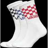 Vans Classic Check Crew Sokker hvit