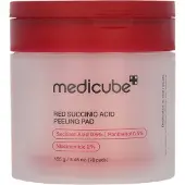 Medicube Red Succinic Acid Peeling Pads 70 stk., 155 g