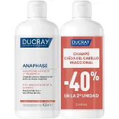Ducray Anaphase Reactiv Shampoo 2 x 400ml