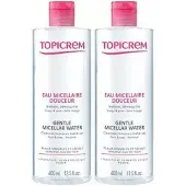 Topicrem Mildt Micellarvann 400ml 2 Enheter