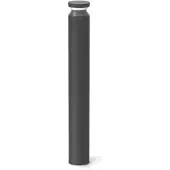Ideal Lux LED-gatelampe Boeing, høyde 100 cm, svart, IP65