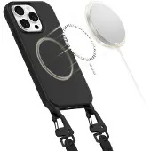Tech-Protect MagNecklace MagSafe iPhone 15 Pro-deksel - sort