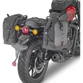 Givi Royal Enfield Hntr 350 2022-2023 Sadelvesker Montering