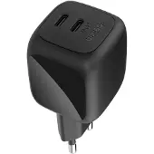 Belkin BoostCharge 50W Dual USB-C PD Wall Charger with PPS - Black