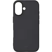 Onsala Collection mobildeksel silikoneffekt MagSeries svart – iPhone 16